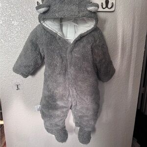 Cozy Gray Kids One Piece